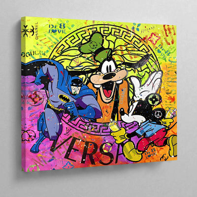 Versace Pop Art Canvas - Luxury Art Canvas