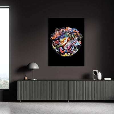 Versace Wall Decor - Luxury Art Canvas