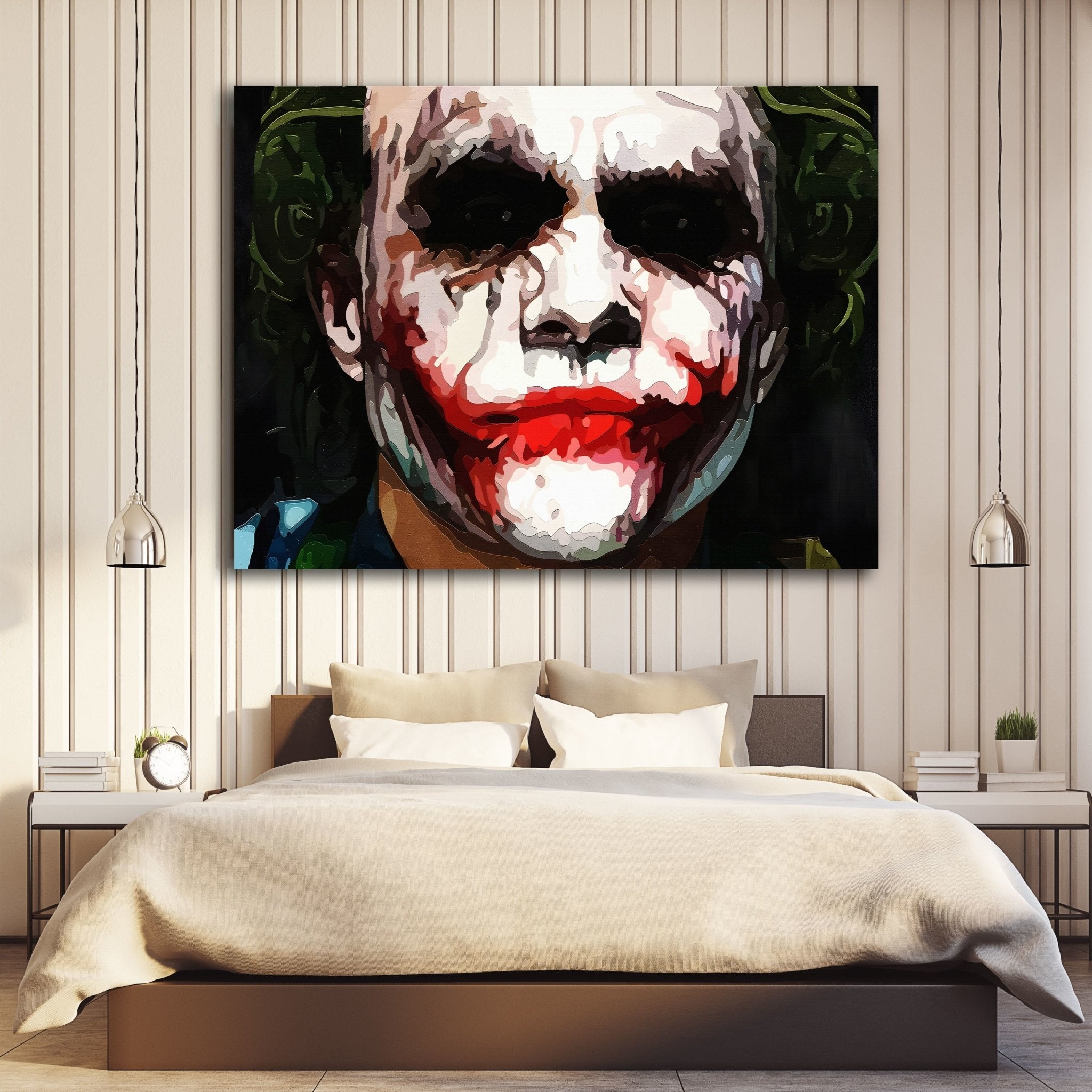 Villain Wall Art - Luxury Art Canvas