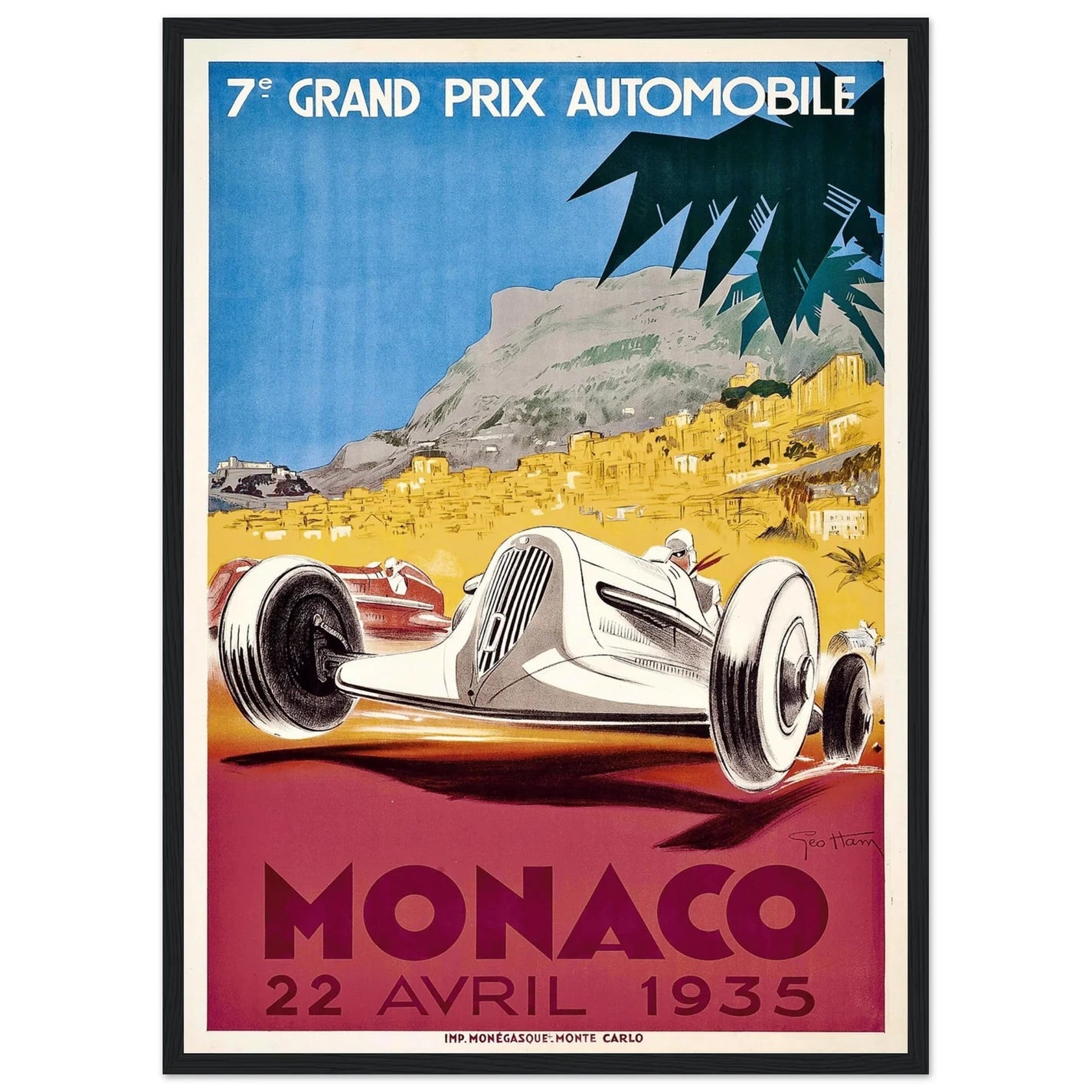 Vintage Automotive Wall Art - Luxury Art Canvas