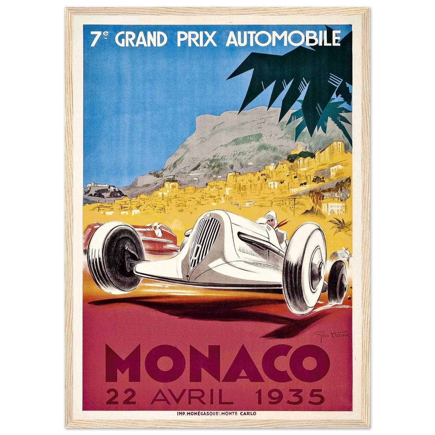 Vintage Automotive Wall Art - Luxury Art Canvas