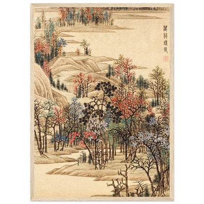 Vintage Chinese Wall Art - Luxury Art Canvas