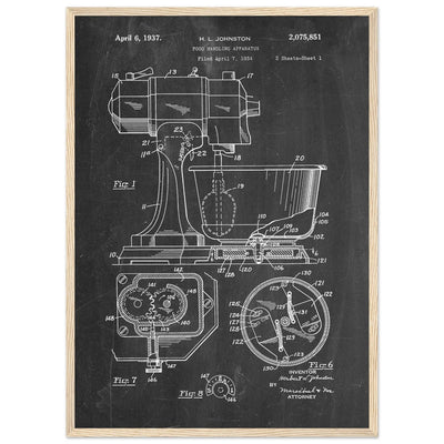 Vintage Kitchen Wall Art - Luxury Art Canvas