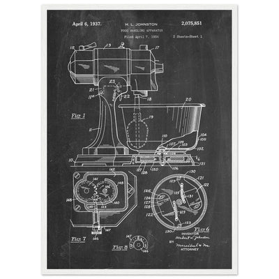 Vintage Kitchen Wall Art - Luxury Art Canvas