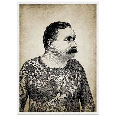 Vintage Tattoo Wall Art - Luxury Art Canvas