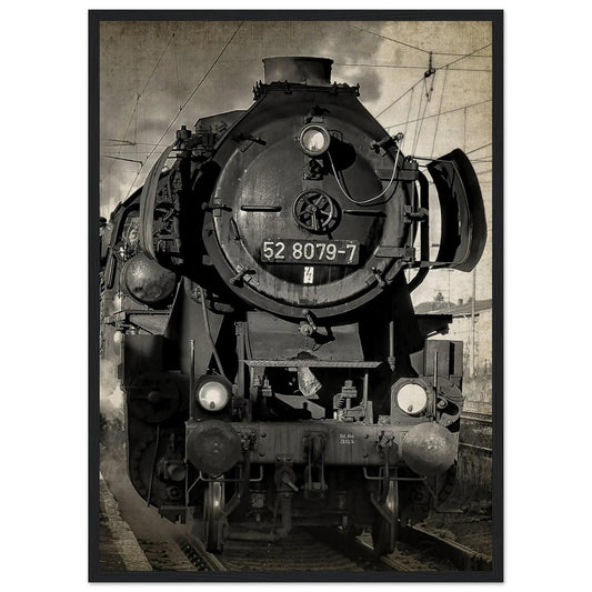 Vintage Train Wall Art - Luxury Art Canvas