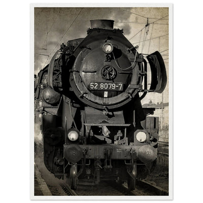 Vintage Train Wall Art - Luxury Art Canvas