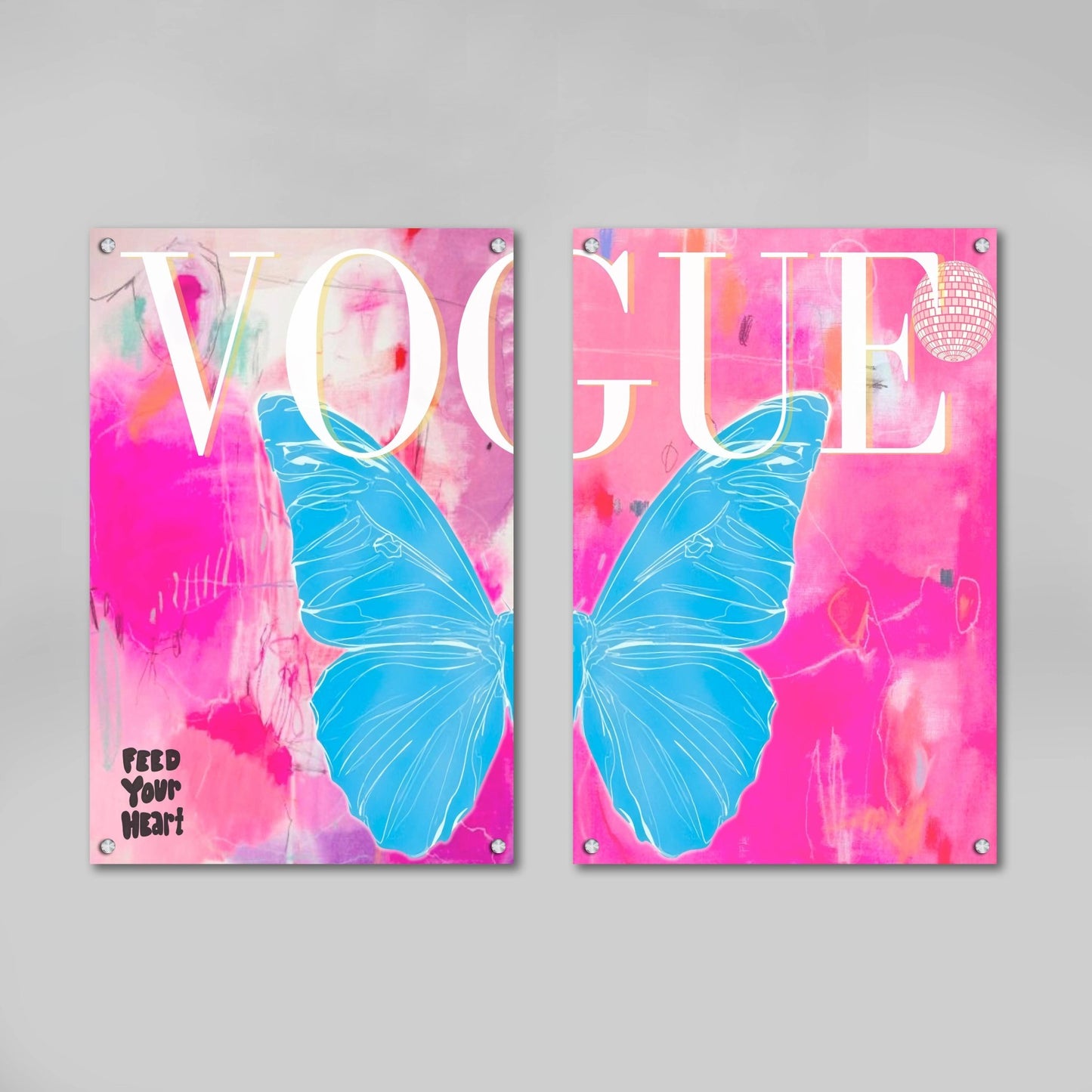Vogue Canvas Wall Art - Luxury Art Canvas