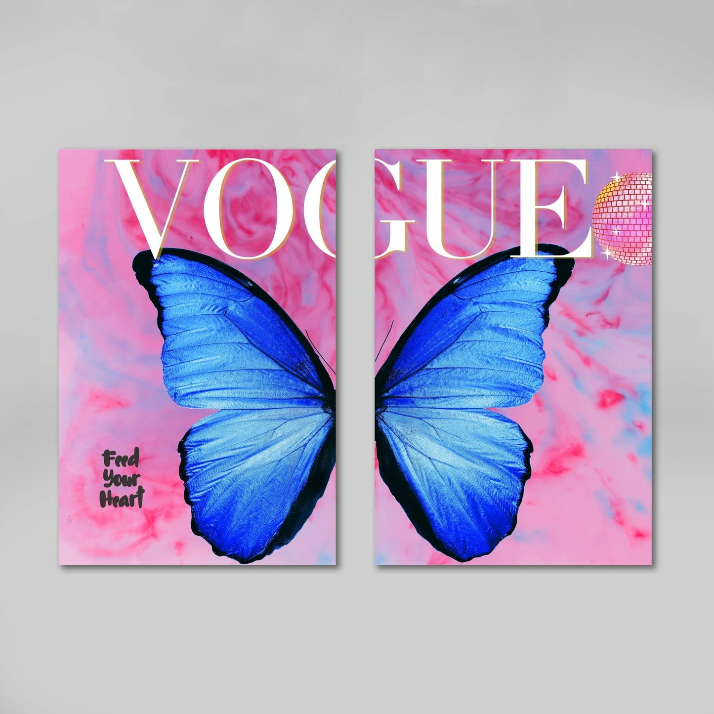 Vogue Wall Art - Luxury Art Canvas