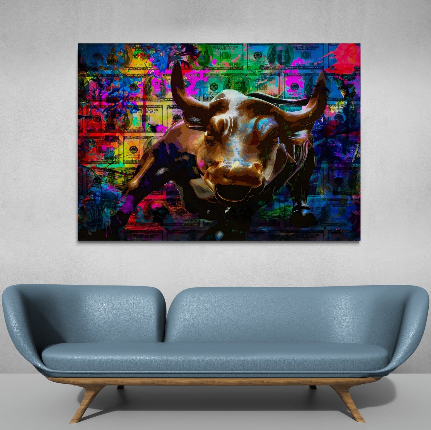 Wall Street Pop Art - Luxury Art Canvas