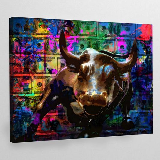 Wall Street Pop Art - Luxury Art Canvas