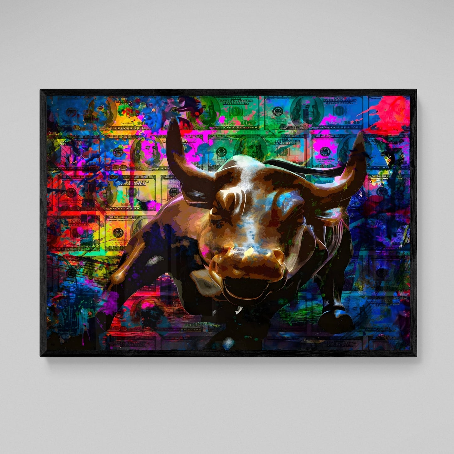 Wall Street Pop Art - Luxury Art Canvas