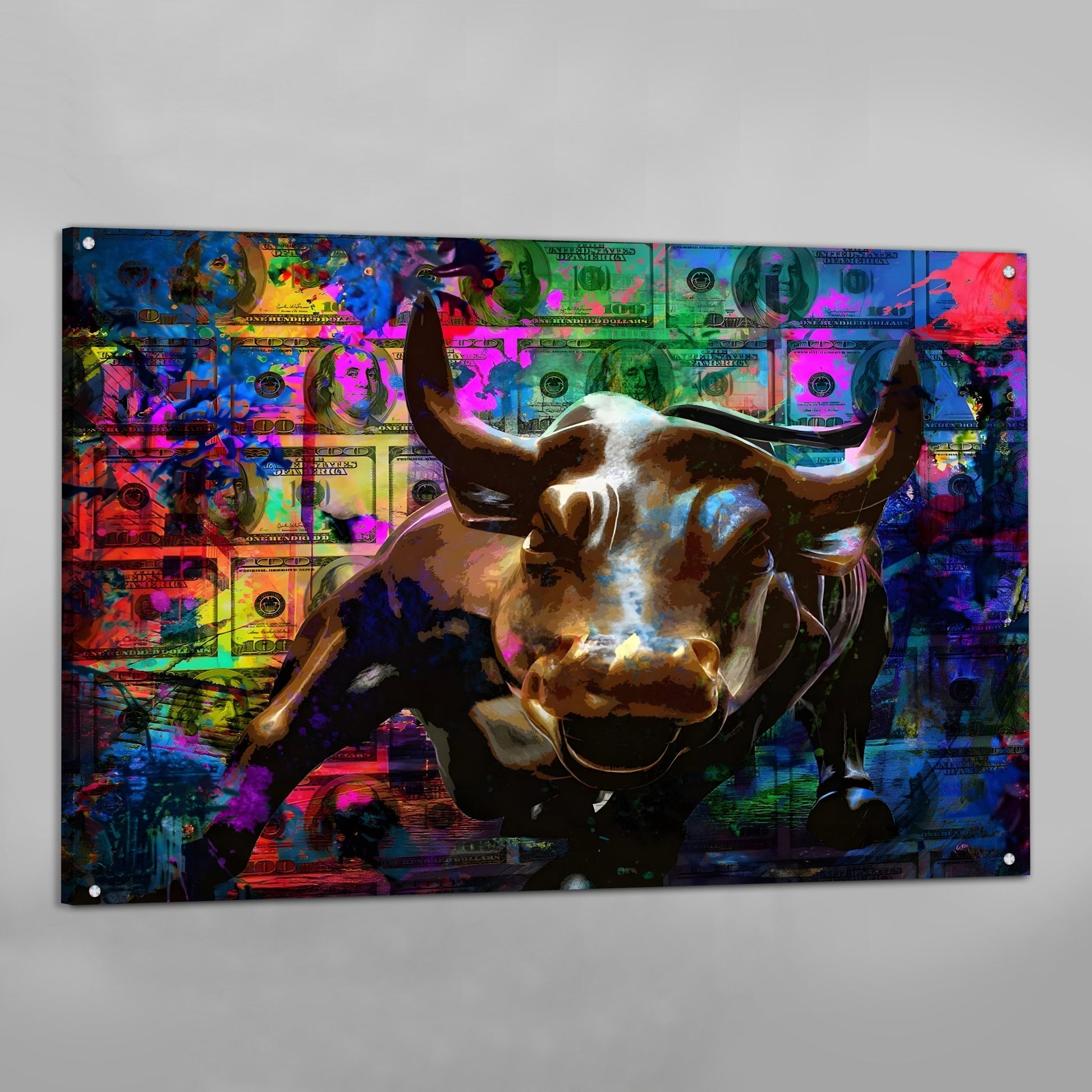 Wall Street Pop Art - Luxury Art Canvas