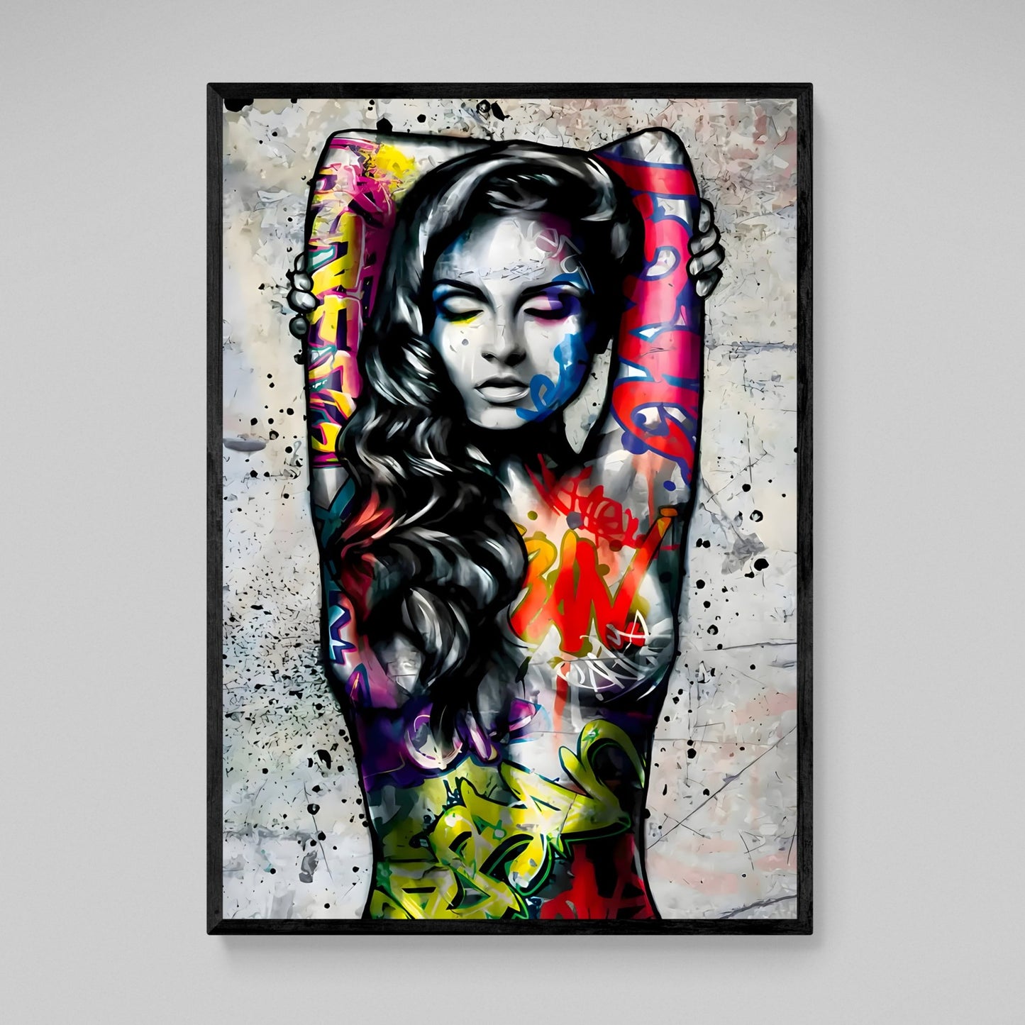 Women Body Wall Art - Luxury Art Canvas