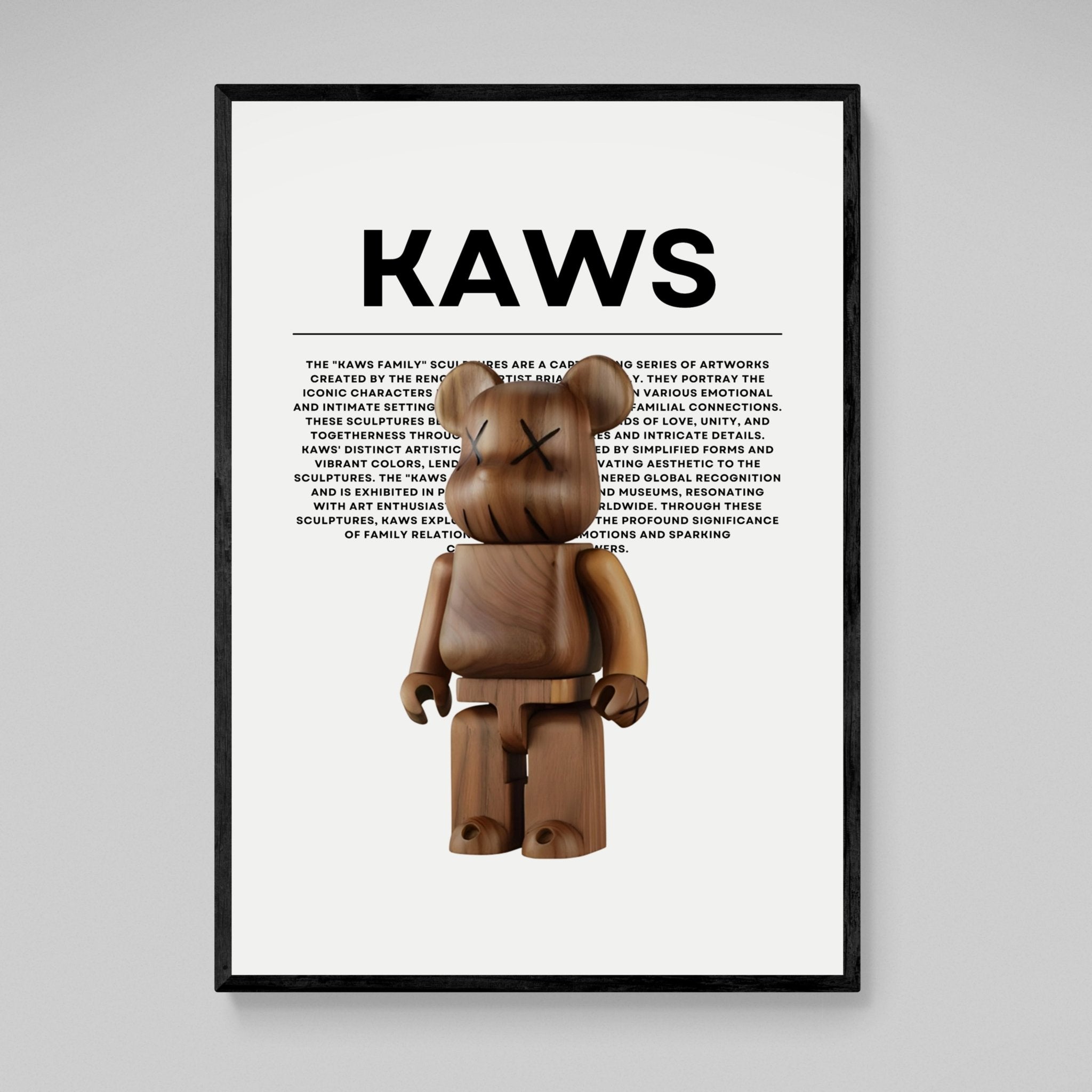 Wood HypeBeast Canvas Wall Art - Luxury Art Canvas