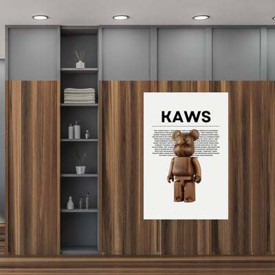 Wood HypeBeast Canvas Wall Art - Luxury Art Canvas